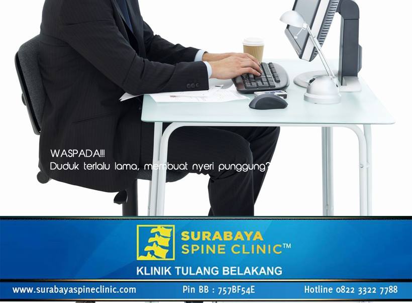Waspada, Duduk Terlalu Lama Menyebabkan Nyeri Punggung ?